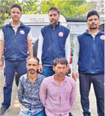 1.20 लाख की एमडी ड्रग्स तस्करी में खाचरौद से 2 मुख्य सप्लायर गिरफ्तार