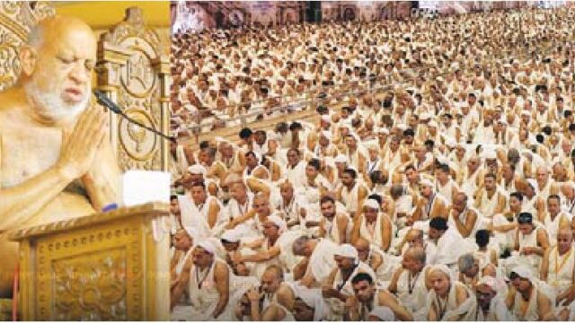 10 हजार श्रावकों की मौजूदगी में राष्ट्रसंत ने समझाया विनम्रता का महत्व