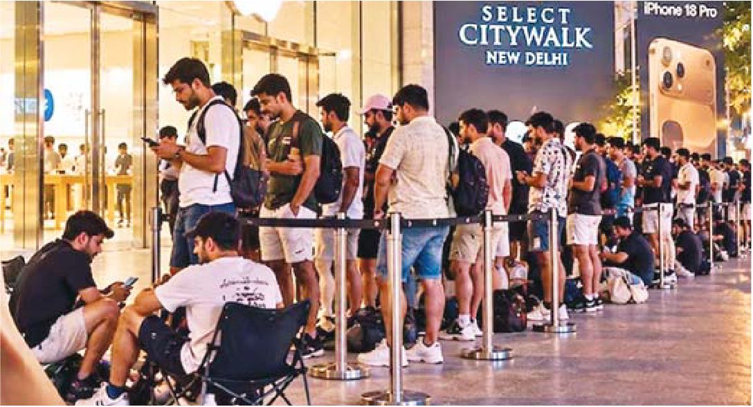 आईफोन 18 प्रो के लिए कई शहरों में लगी लंबी कतारें