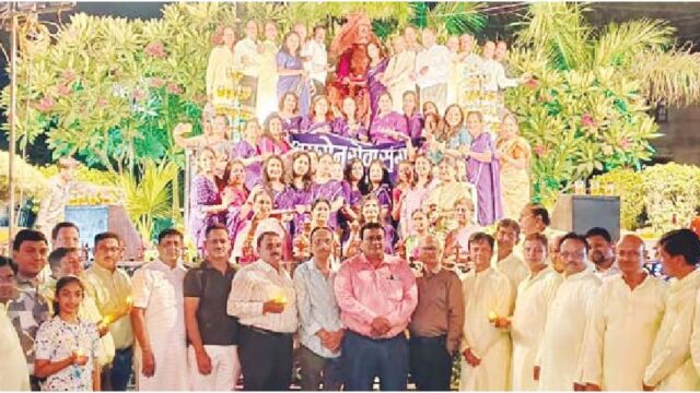 अग्रसेन सेवा संगठन ने किया दीपोत्सव