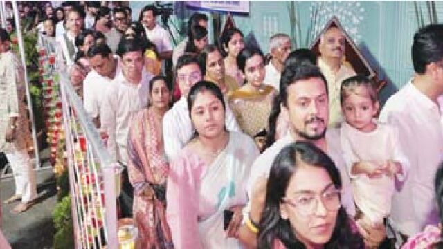 बधावणा यात्रा में मौजूद रहे श्वेतांबर जैन समाजजन
