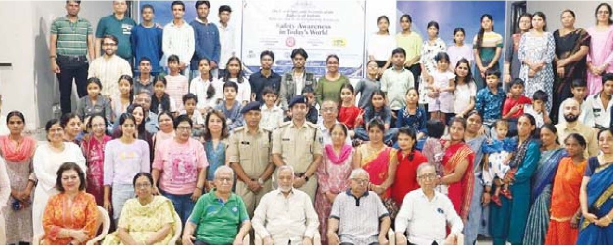 बहाई समुदाय ने किया सुरक्षा एवं जागरूकता कार्यक्रम