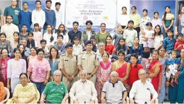 बहाई समुदाय ने किया सुरक्षा एवं जागरूकता कार्यक्रम