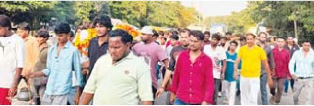 बलाई महासंघ ने की हत्या पर कार्रवाई की मांग