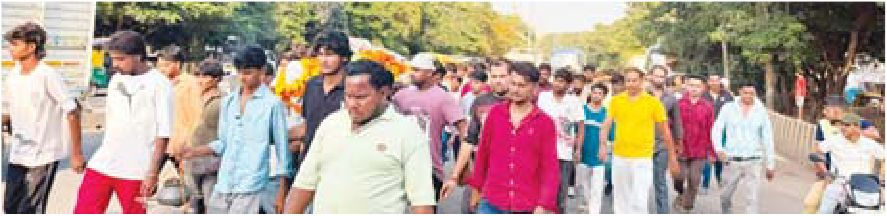 बलाई महासंघ ने की हत्या पर कार्रवाई की मांग