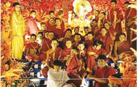 बालाजी मित्र मंडल का गणेशोत्सव जारी
