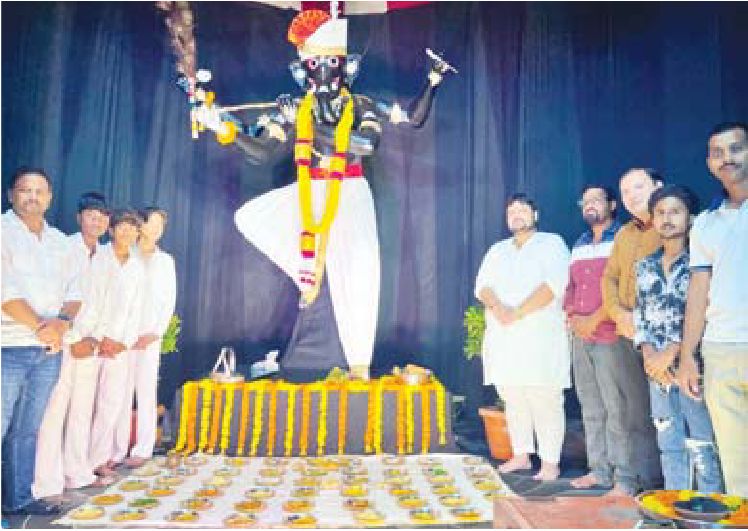 बप्पा के भगवान जगन्नाथ स्वरूप में दर्शन