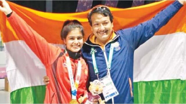 भावुक हुईं मनु भाकर, जसपाल राणा को किया याद