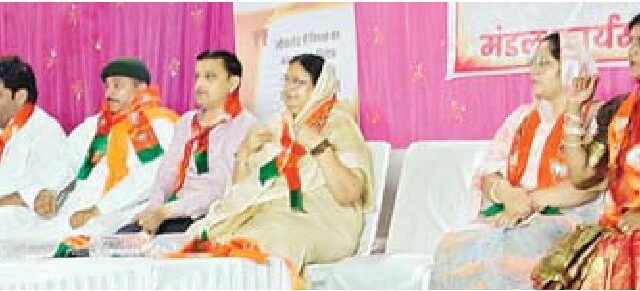 भाजपा मंडल की बैठक