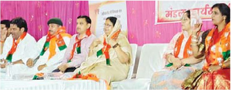 भाजपा मंडल की बैठक
