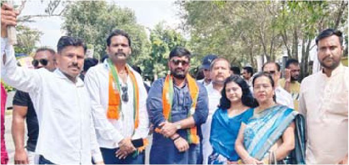 भाजपा पिछड़ा वर्ग पदाधिकारियों ने किया स्वागत