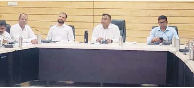 कलेक्टर ने ली झांकी एवं अखाड़ा संचालकों की बैठक