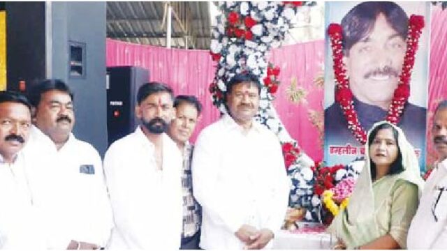 कांग्रेस नेता रहे टांक के श्राद्ध में पहुंचे निकट के लोग