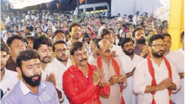 गणेशजी की महाआरती व छप्पन भोग