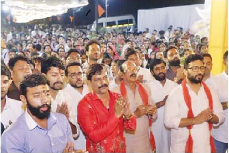 गणेशजी की महाआरती व छप्पन भोग