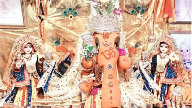 आज घर-घर में प्रथम आराध्य देव गणपति बस्त्रपा का हो रहा है पूजन