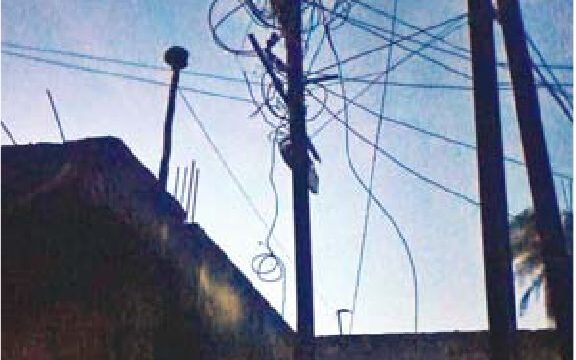 हिम्मतनगर क्षेत्र में छाया लापरवाही का अंधेरा
