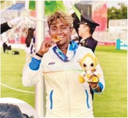 भारत ने जीता पहला गोल्ड क्रिकेटर कमालिनी पर सीएम विजय ने की पैसों की बरसात