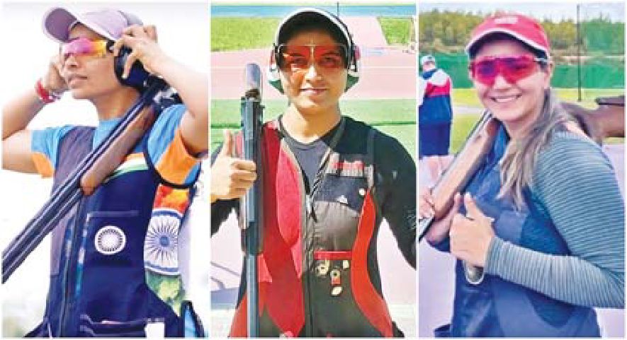भारत ने शूटिंग के ट्रैप इवेंट में जीती चांदी