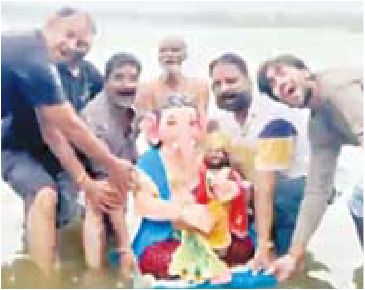 जयरामपुर गणेश की विदाई