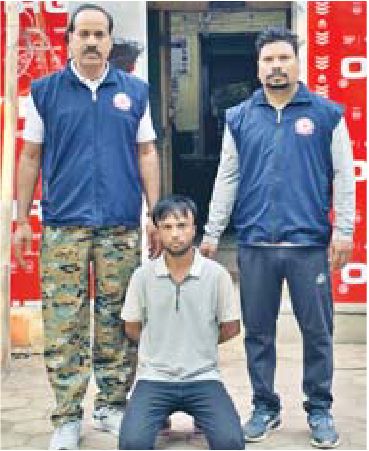 कंजर मोहल्ला मैदान से पकड़ाया ड्रग्स का आरोपी