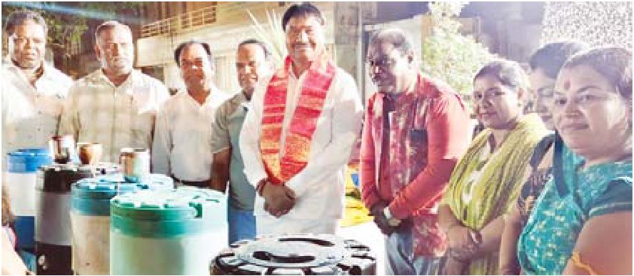 करोसिया की स्मृति में जल सेवा