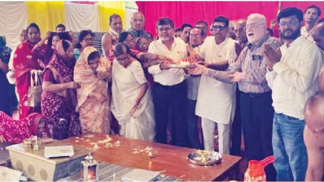 केशरी वाटिका में संघों का हो रहा है लगातार आगमन