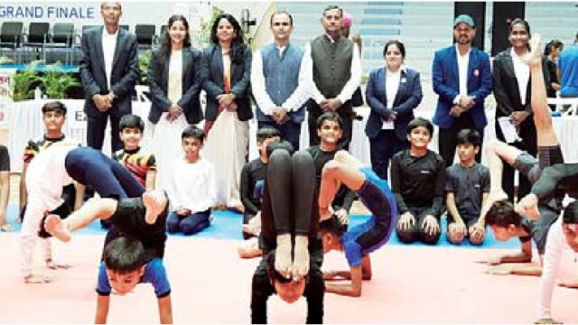 ‘लक्ष्य मंथन’ योगासन प्रतियोगिता का फायनल