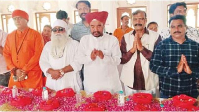 लावारिस अस्थियों का पूजन
