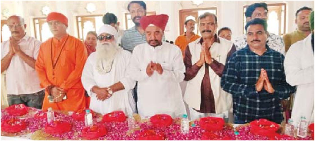लावारिस अस्थियों का पूजन
