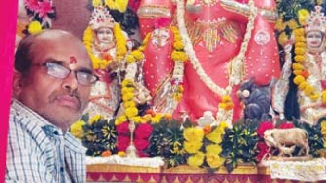 मनोकामना गणेश मंदिर में लगा छप्पन भोग