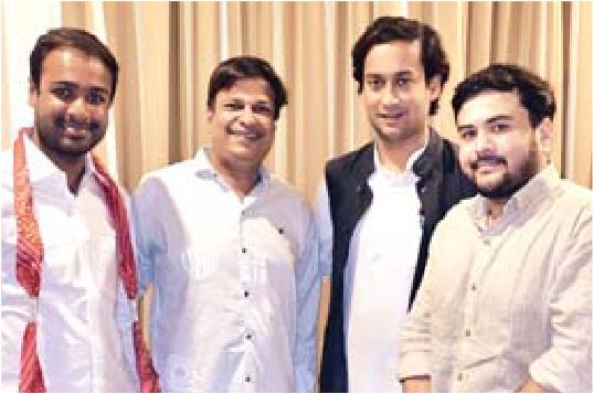 पूर्व मंत्री का किया स्वागत