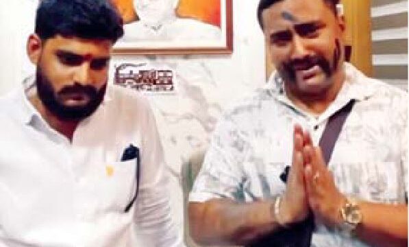 राज ठाकरे के समर्थकों ने पोती कालिख, लगवाई उठक बैठक
