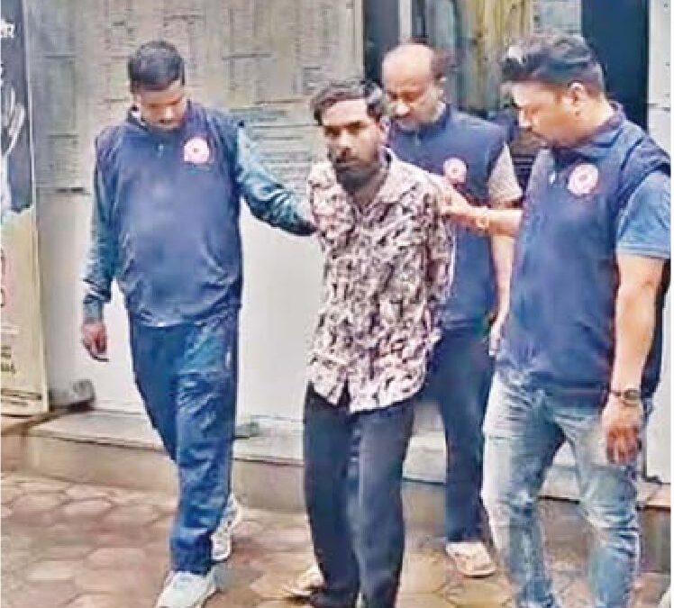 राजकुमार ब्रिज के पास से धराया ब्राउन शुगर तस्कर