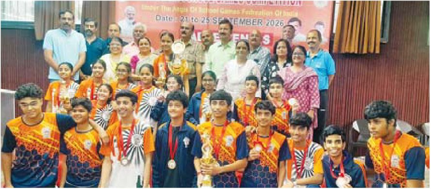 राज्य स्तरीय शालैय टेबल टेनिस प्रतियोगिता मे इंदौर संभाग का दबदबा