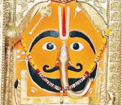 सालासर स्वरूप में विराजे गणपति