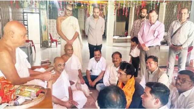 संतों का आशीर्वाद लेकर भंडारी निकले थे दिल्ली