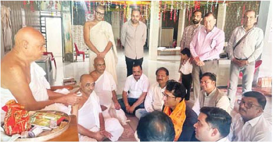 संतों का आशीर्वाद लेकर भंडारी निकले थे दिल्ली