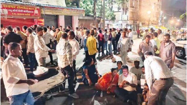 शिवाजी प्रतिमा के स्ट्रक्चर पर विवाद….पार्षद का निगम कर्मियों के खिलाफ फूटा गुस्सा