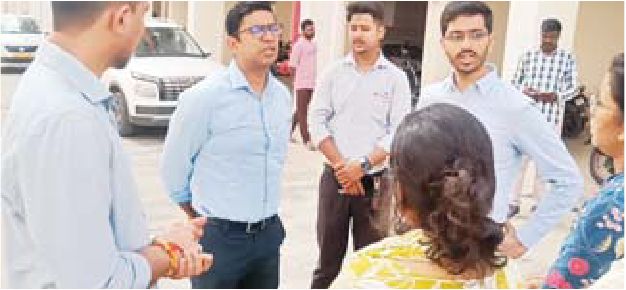 ताप्ती परिसर के शेष आवासों के आधिपत्य की कार्रवाई तेजी से