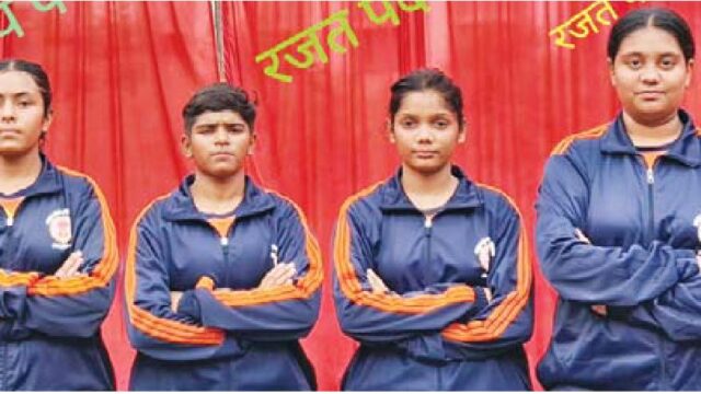 ताराचंद सेन्टर की बालिकाओं ने जीते पदक