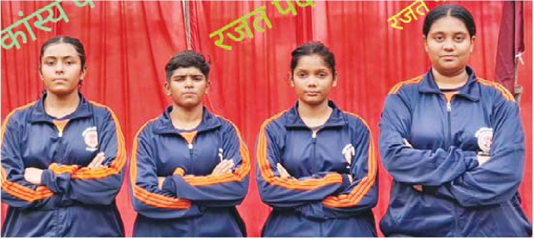 ताराचंद सेन्टर की बालिकाओं ने जीते पदक