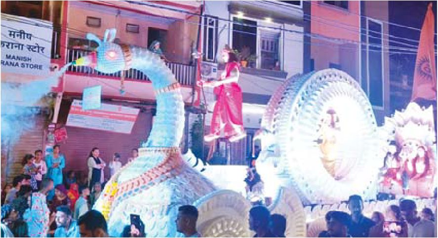 तिरला में डोल ग्यारस पर श्रद्धालुओं की देर रात तक दिखी आस्था