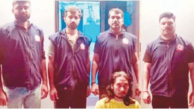 14 ग्राम ब्राउन शुगर कांड में फरार वेटर गिरफ्तार