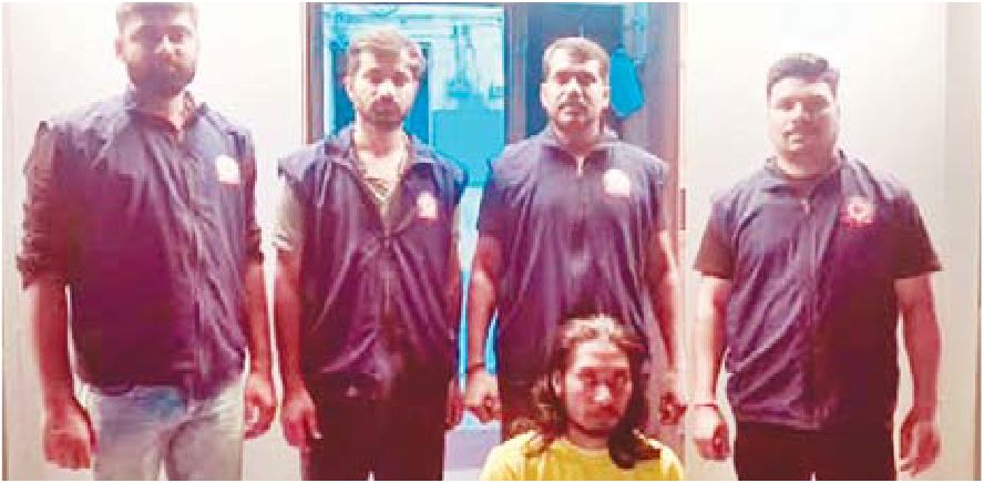 14 ग्राम ब्राउन शुगर कांड में फरार वेटर गिरफ्तार