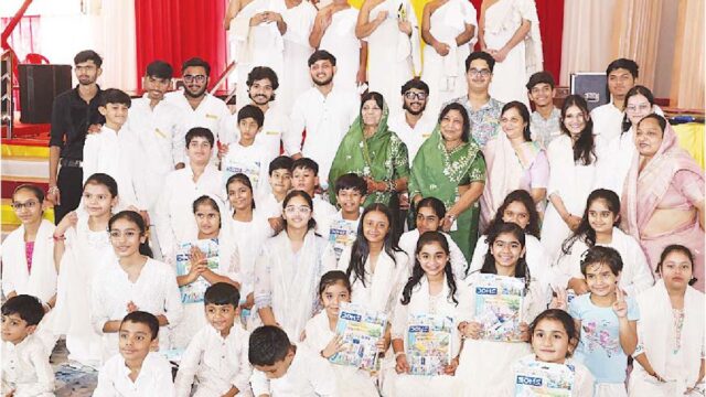 45 जैन बच्चों ने दी सांस्कृतिक प्रस्तुति