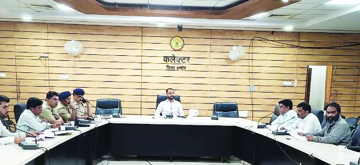 यातायात सुधार को लेकर बैठक
