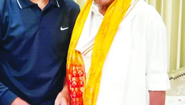 दिग्विजय सिंह का किया स्वागत