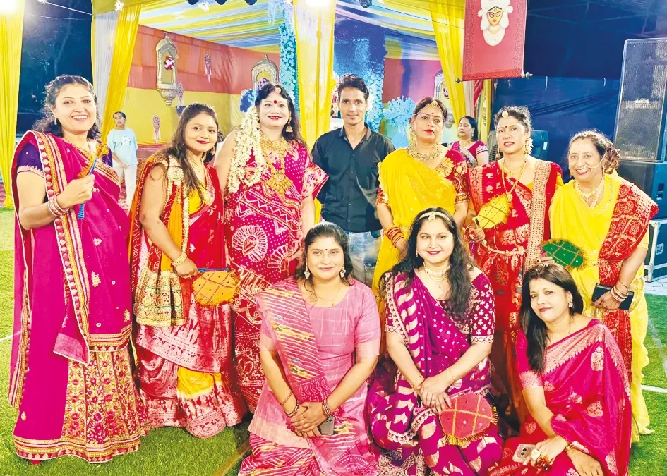 सिल्वर स्प्रिंग्स में हो रही है माता भक्ति
