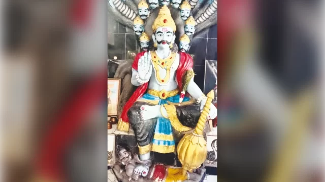 रावण का पूजन और आरती होगी